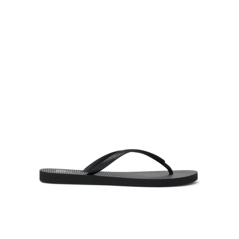Női papucs REEF Seaside, Black Glitter