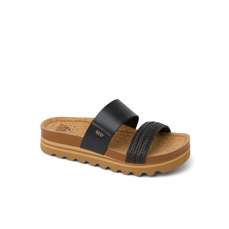 Női papucs Cushion Vista HI, Black Braid