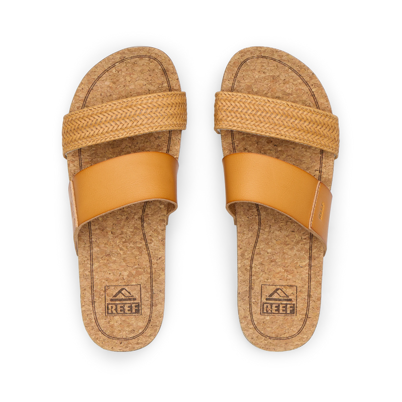 Női Papucs Cushion Vista HI, Natural Braid
