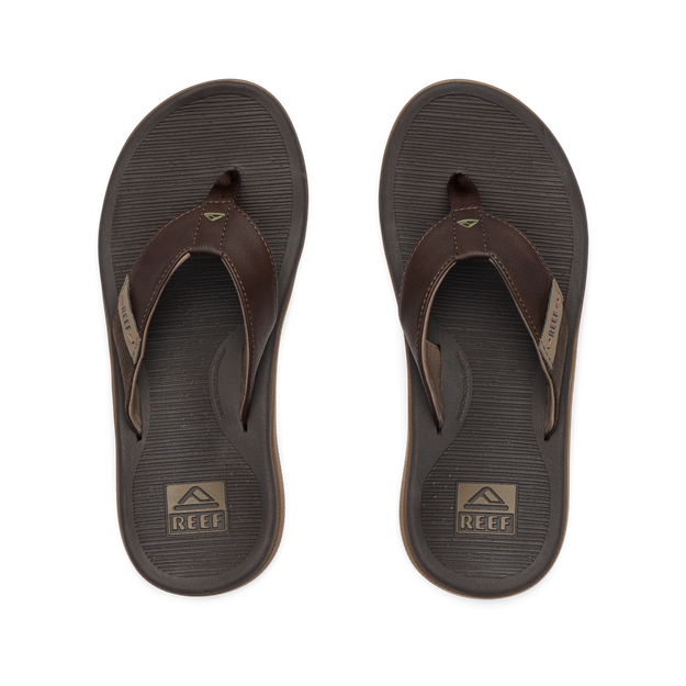 Férfi papucs REEF Santa Ana, Moonrock/Brown