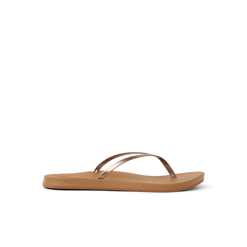 Női papucs Cushin Slim, bronz/barna