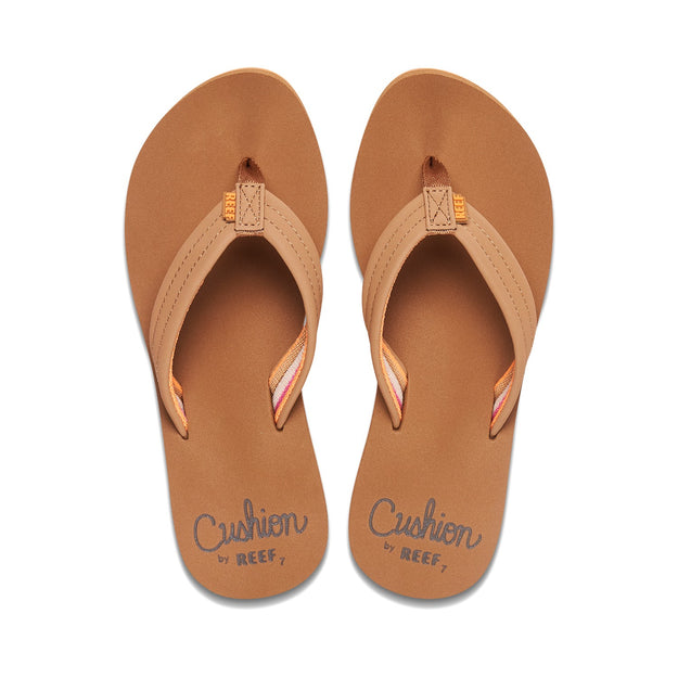 Női papucs REEF Cushion Breeze, Tan/Smoothie