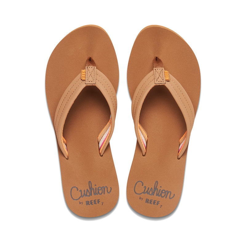 Női papucs REEF Cushion Breeze, Tan/Smoothie
