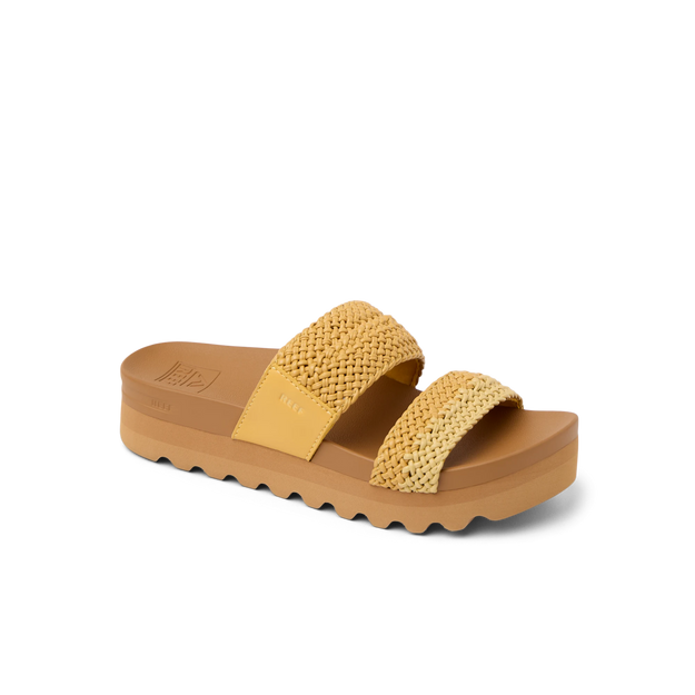 Női papucs Cushion Vista HI, Yellow Duo Braid