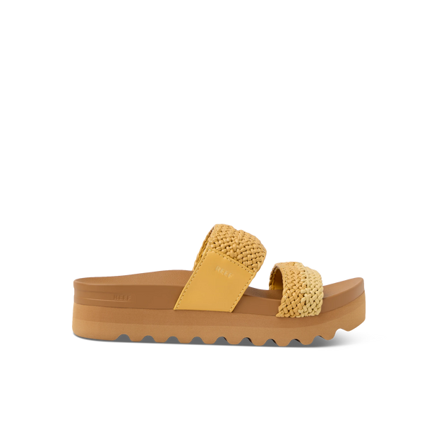 Női papucs Cushion Vista HI, Yellow Duo Braid