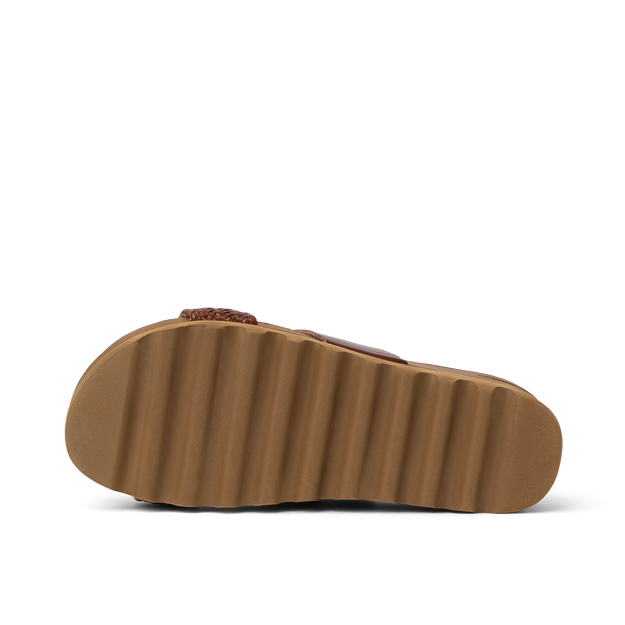 Női papucs Cushion Vista HI, Chocolate Braid