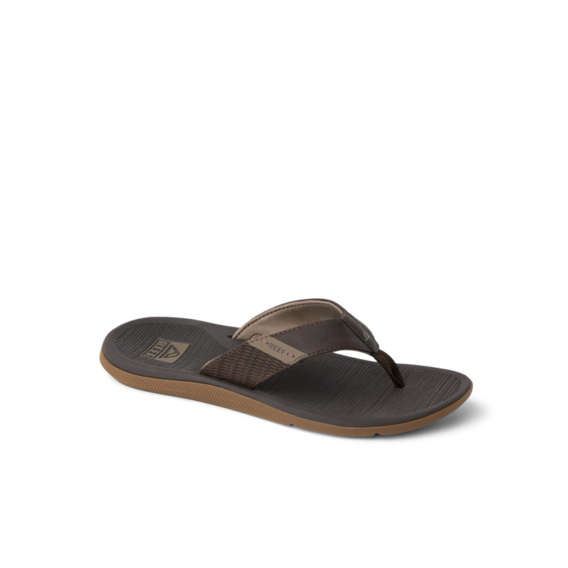 Férfi papucs REEF Santa Ana, Moonrock/Brown