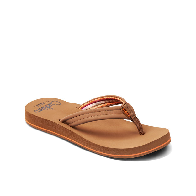 Női papucs REEF Cushion Breeze, Tan/Smoothie