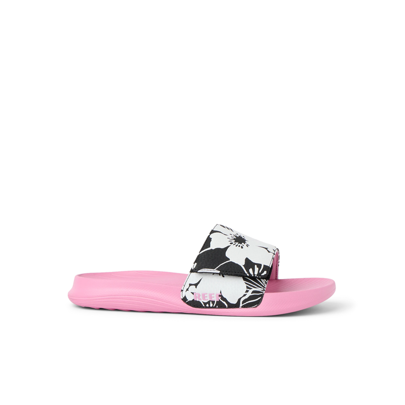Lány papucs Kids Salty Slide, fekete/rózsaszín