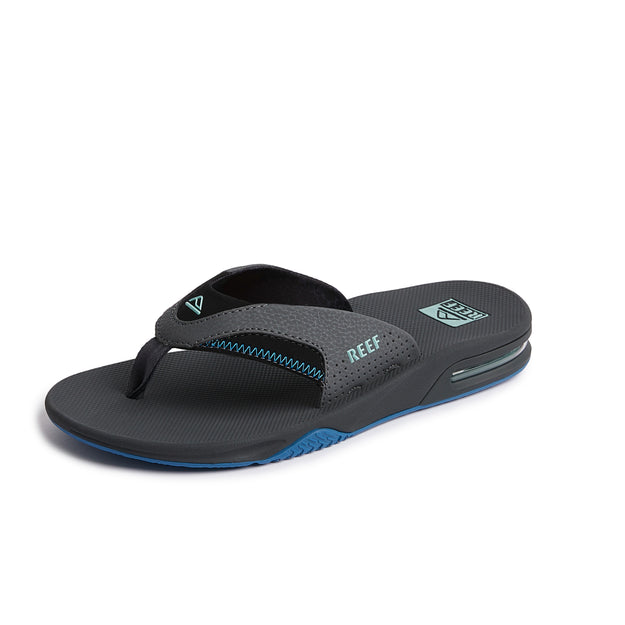 Férfi Fanning papucs, Gunmetal/Ocean