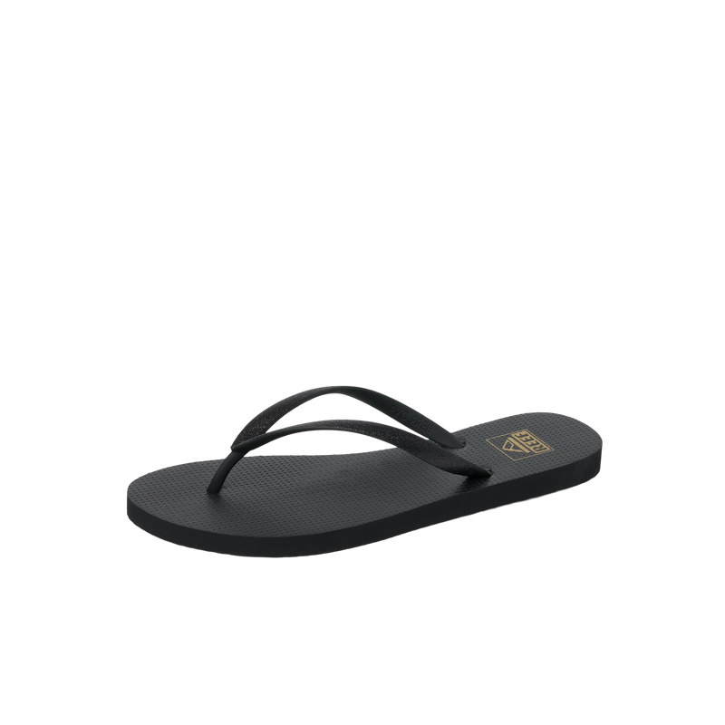 Női papucs REEF Seaside, Black Glitter