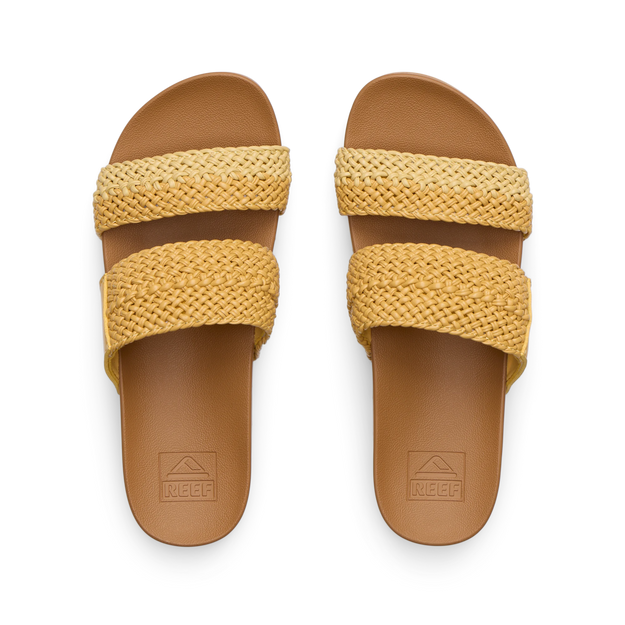 Női papucs Cushion Vista HI, Yellow Duo Braid