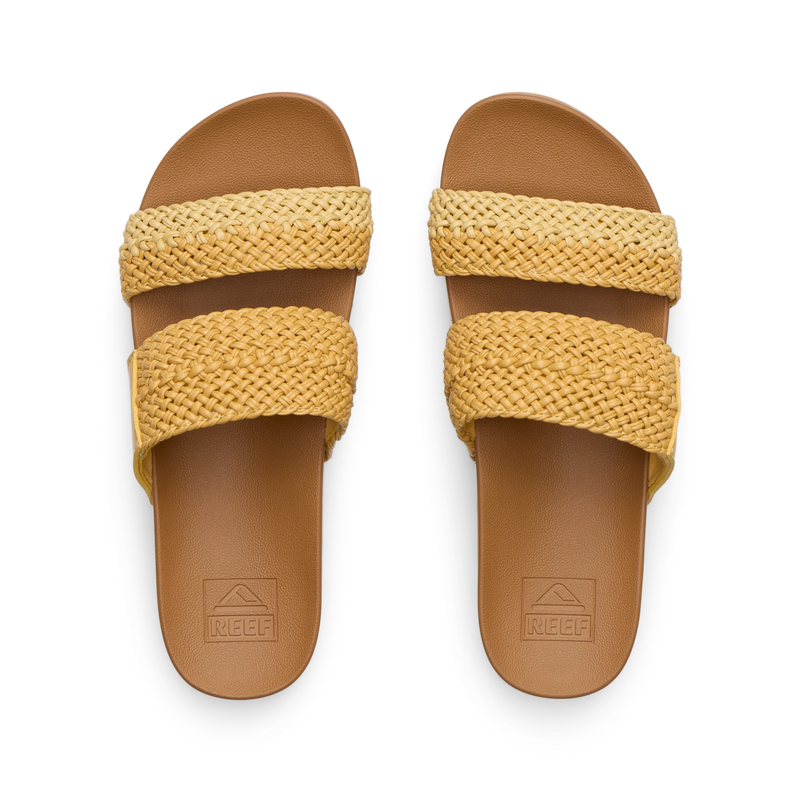 Női papucs Cushion Vista HI, Yellow Duo Braid
