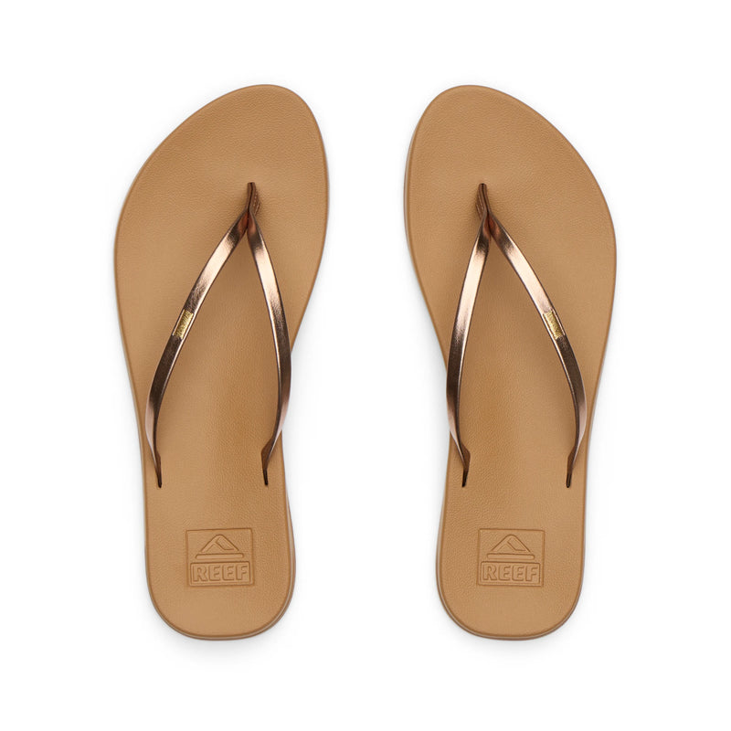 Női papucs Cushin Slim, bronz/barna
