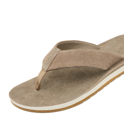 Férfi papucs Ojai Classic, barna velúr