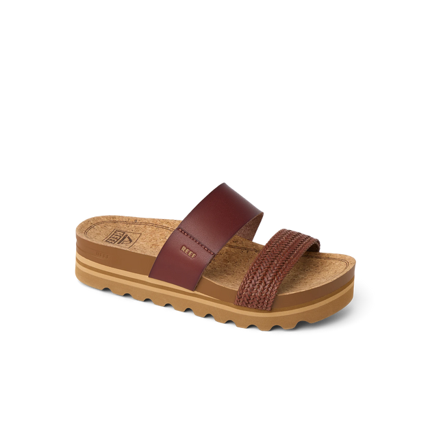 Női papucs Cushion Vista HI, Chocolate Braid