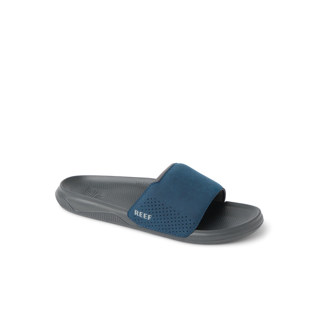 Férfi papucs Tailslide, szürke/sötétkék