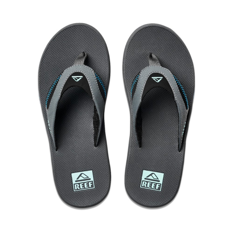 Férfi Fanning papucs, Gunmetal/Ocean