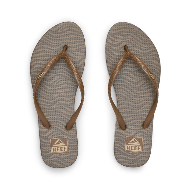 Női papucs REEF Seaside Prints, Choco Zebra