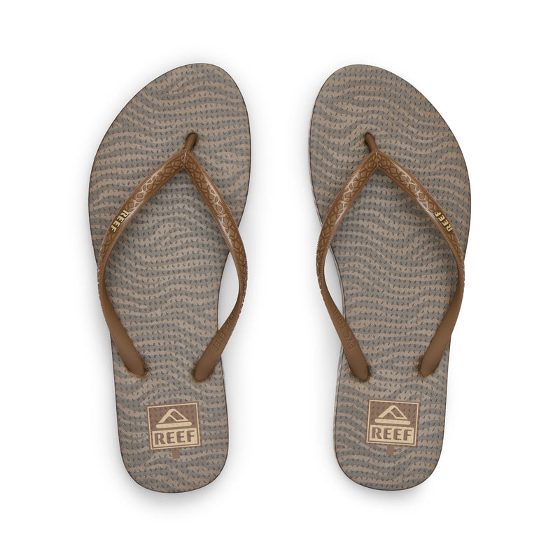 Női papucs REEF Seaside Prints, Choco Zebra