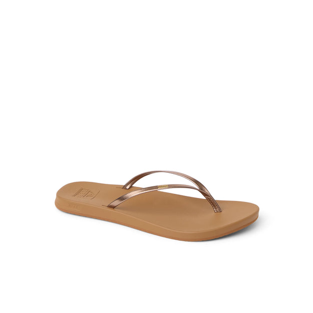 Női papucs Cushin Slim, bronz/barna
