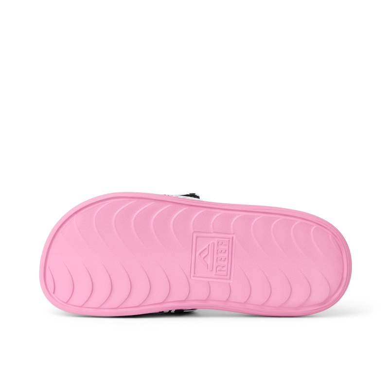 Lány papucs Kids Salty Slide, fekete/rózsaszín
