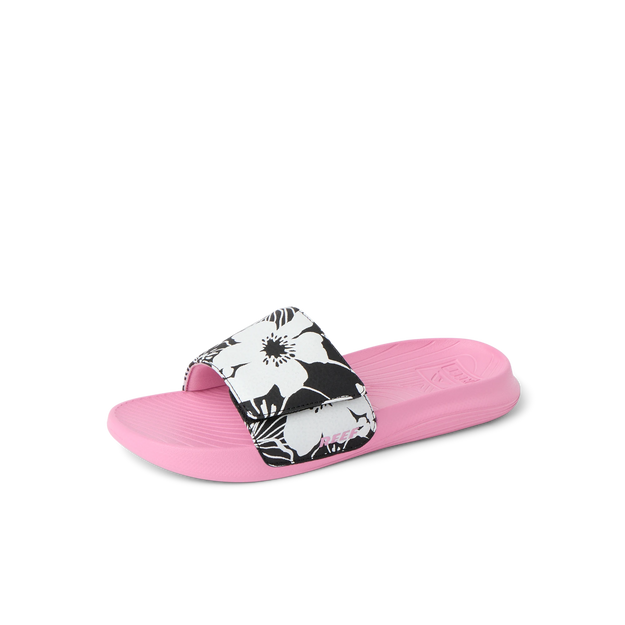Lány papucs Kids Salty Slide, fekete/rózsaszín