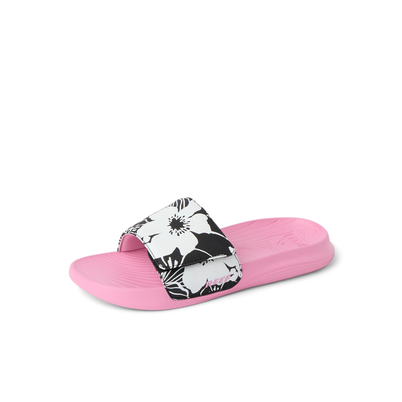 Lány papucs Kids Salty Slide, fekete/rózsaszín